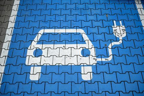 Stellfläche für E-Autos
