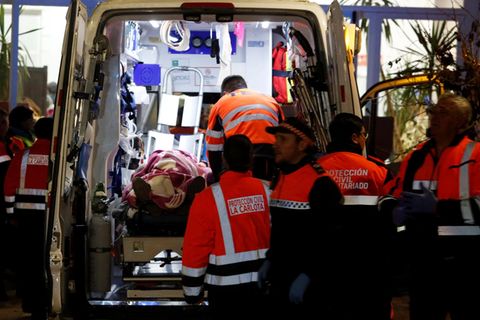 Die Schwerverletzten wurden nach dem verheerenden Unglück in Krankenhäuser gebracht