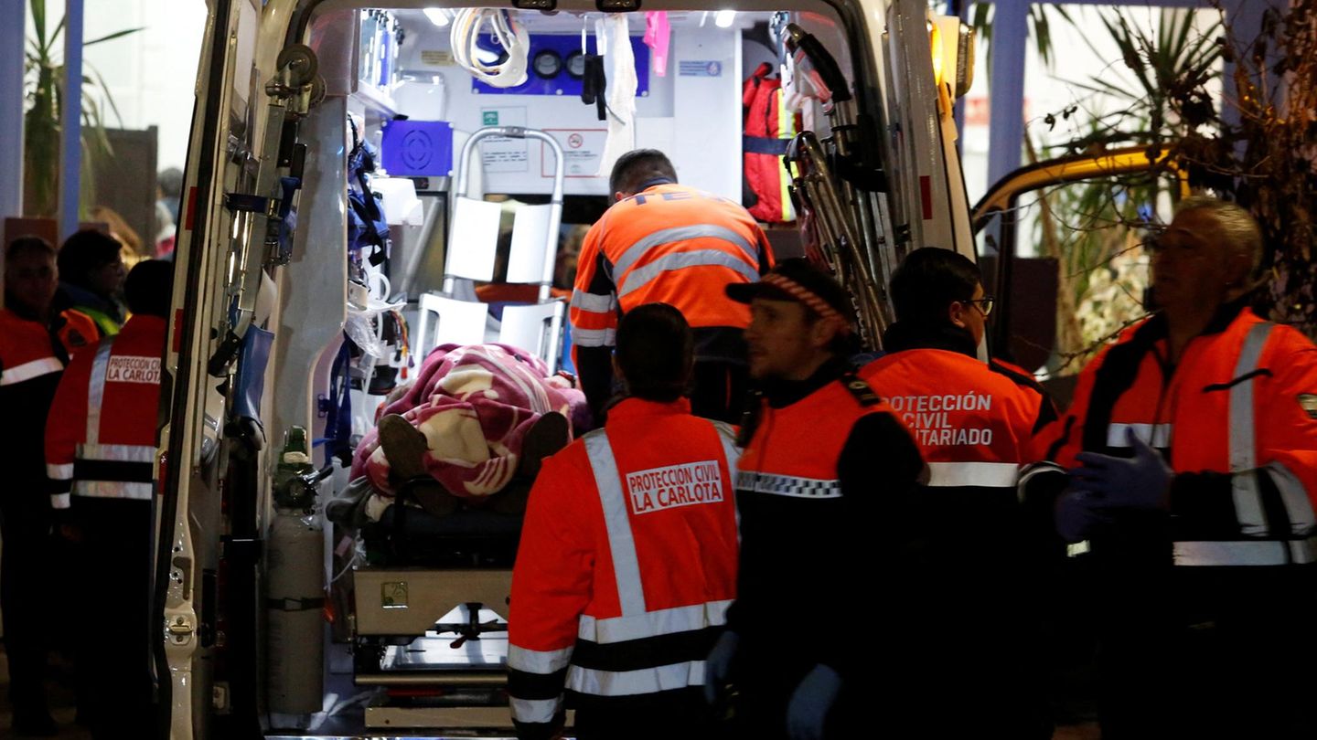 Die Schwerverletzten wurden nach dem verheerenden Unglück in Krankenhäuser gebracht