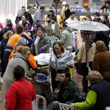 Auch im Gemeindehaus von Adamuz – dem Ort, in dessen Nähe sich der Unfall ereignete – wurden Verletzte versorgt