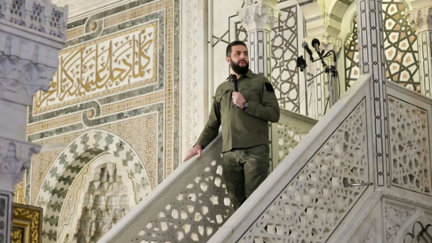 Al-Scharaa in Damaskus