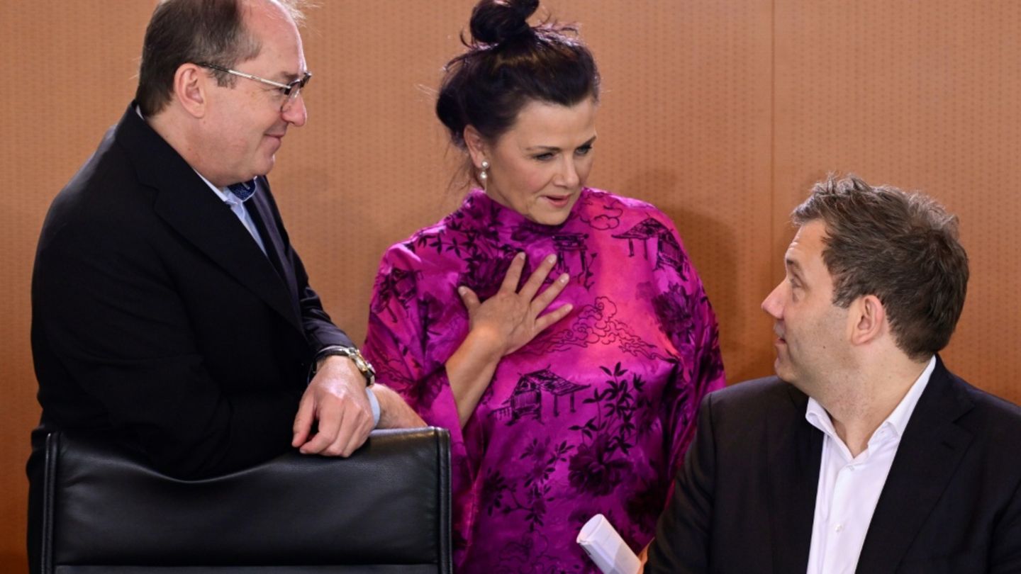 Connemann (M.) mit Ministern Dobrindt und Klingbeil