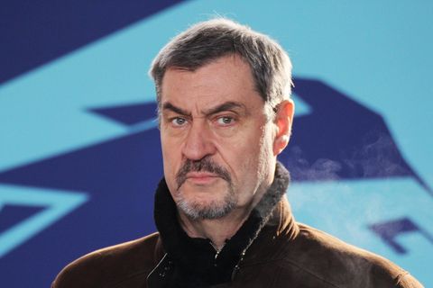 Markus Söder will die Zahl der Bundesländer verringenr