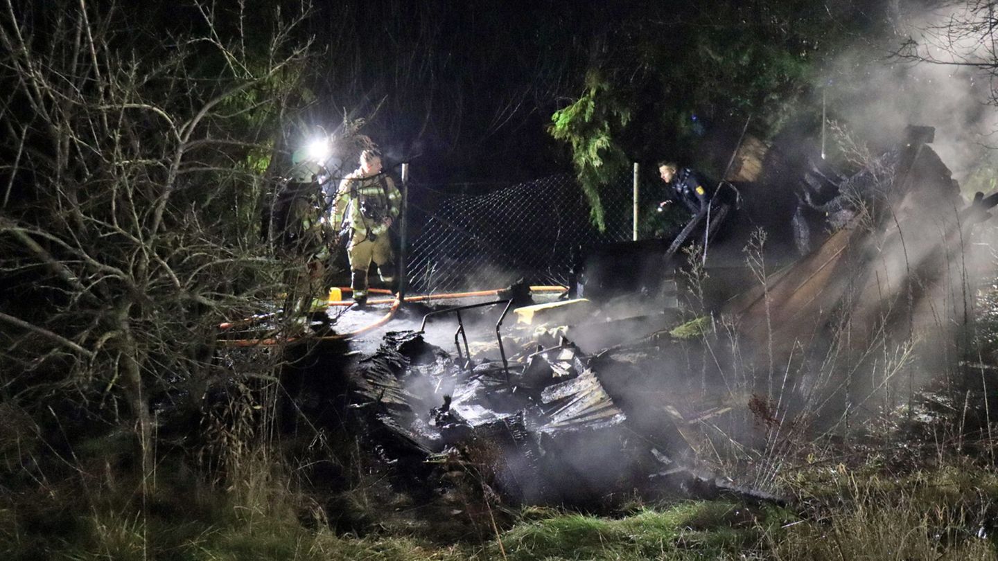 Ein Mann ohne festen Wohnsitz stirbt in einer Gartenhütte in Heidelberg. Foto: Rene Priebe/dpa