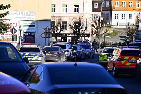 In einem Rathaus in Tschechien sind Schüsse gefallen. Foto: Hájek Ondøej/CTK/dpa