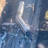 Diese Luftaufnahme zeigt den Zustand eines der beiden Züge nach dem tödlichen Zusammenstoß in Spanien