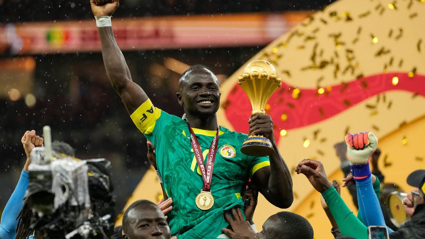 Senegals Kapitän Sadio Mané. Foto: Mosa'ab Elshamy/AP/dpa