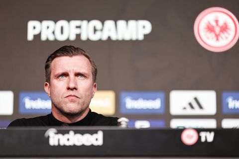 Bei der Trainersuche gefordert: Eintracht-Vorstand Markus Krösche. Foto: Hannes P. Albert/dpa