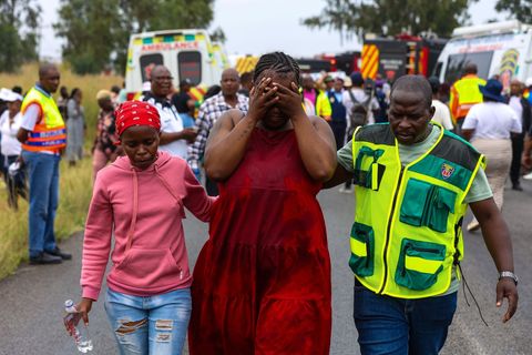 In der südafrikanischen Stadt Vanderbijlpark, in der Nähe von Johannesburg, wurden 13 Kinder bei einem Schulbus-Unfall getötet.