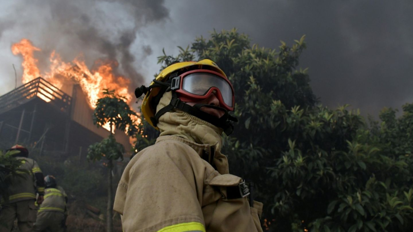 Kampf gegen die Flammen
