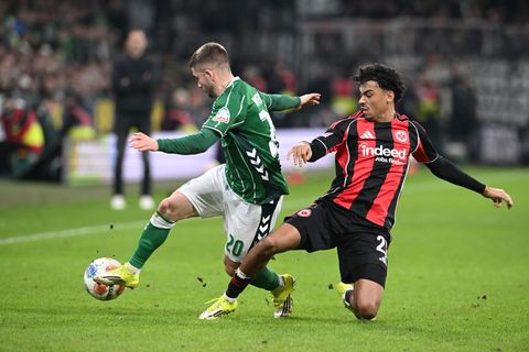 Werder-Profi Romano Schmid (l). Foto: --/dpa