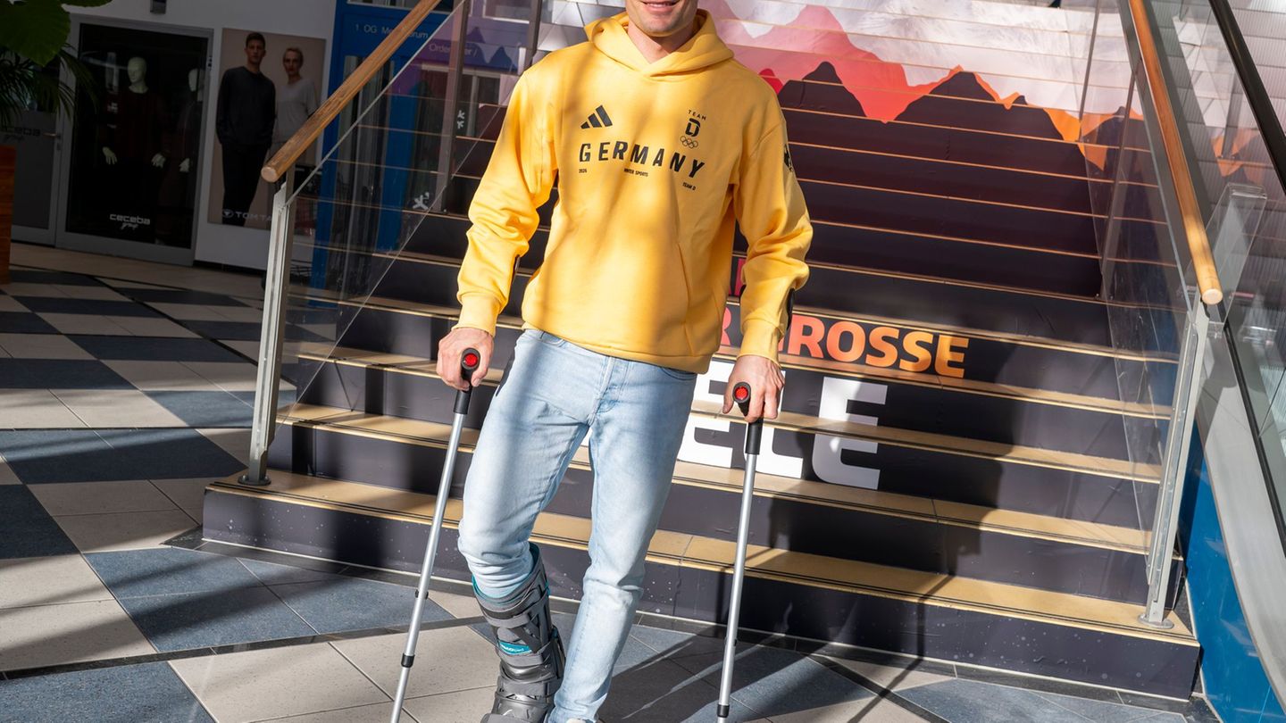 Alexander Schmid hat sich kurz vor den Olympischen Spielen am Knöchel verletzt. Foto: Peter Kneffel/dpa