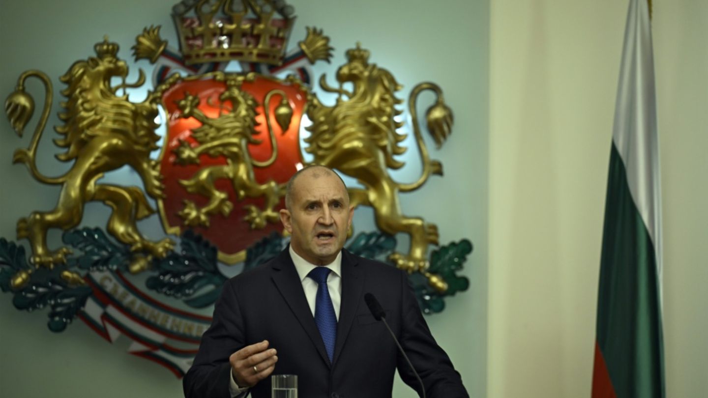 Vor vorgezogener Parlamentswahl: Bulgariens Präsident Radew kündigt Rücktritt an