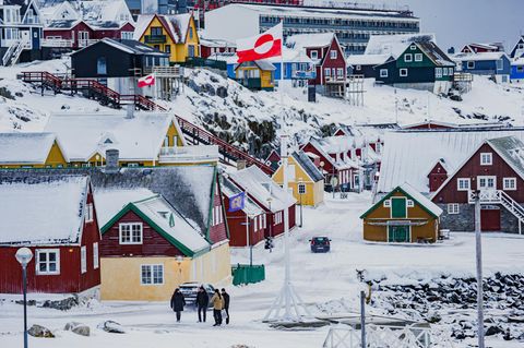 Nuuk, die Hauptstadt Grönlands