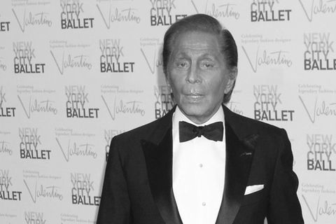 Valentino Garavani kleidete Stars wie Jackie Kennedy und Elizabeth Taylor ein.