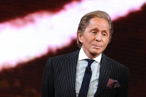 Der Modedesigner Valentino Garavani im Jahr 2009