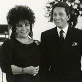 Valentino Garavani und Liz Taylor, 1980