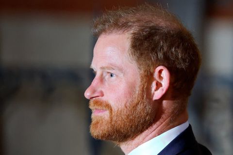 Prinz Harry am Montag in London.