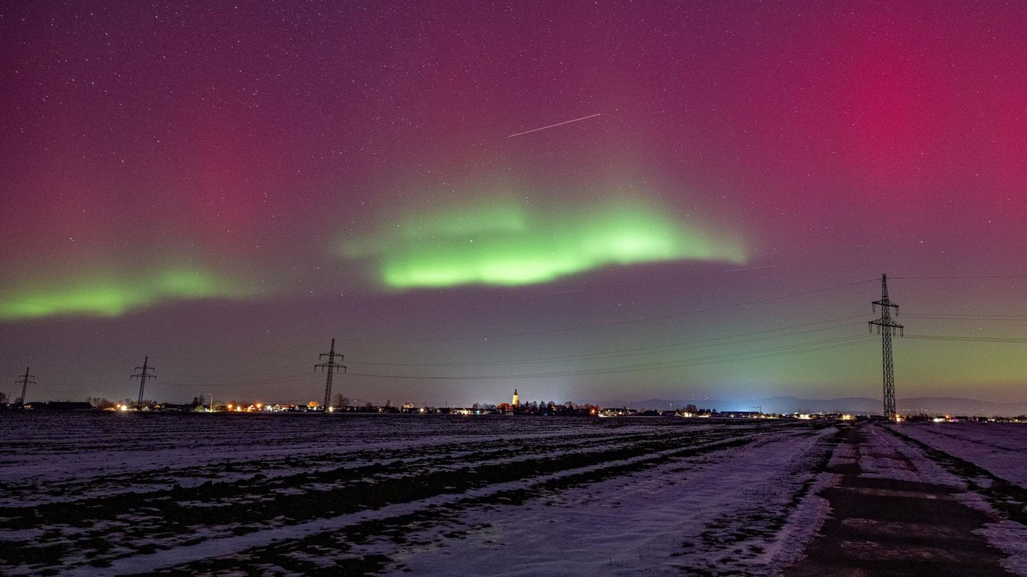 Polarlichter Deutschland Straubing Bayern