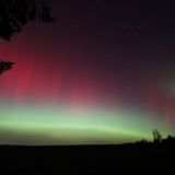 Polarlichter Deutschland Schkortitz Sachsen