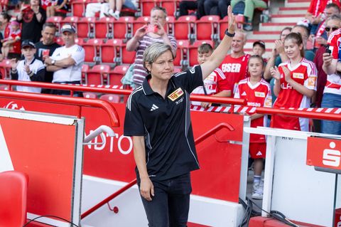 Beim 1. FC Union Berlin als Geschäftsführerin für die Fußballerinnen verantwortlich: Jennifer Zietz. Foto: Matthias Koch/dpa