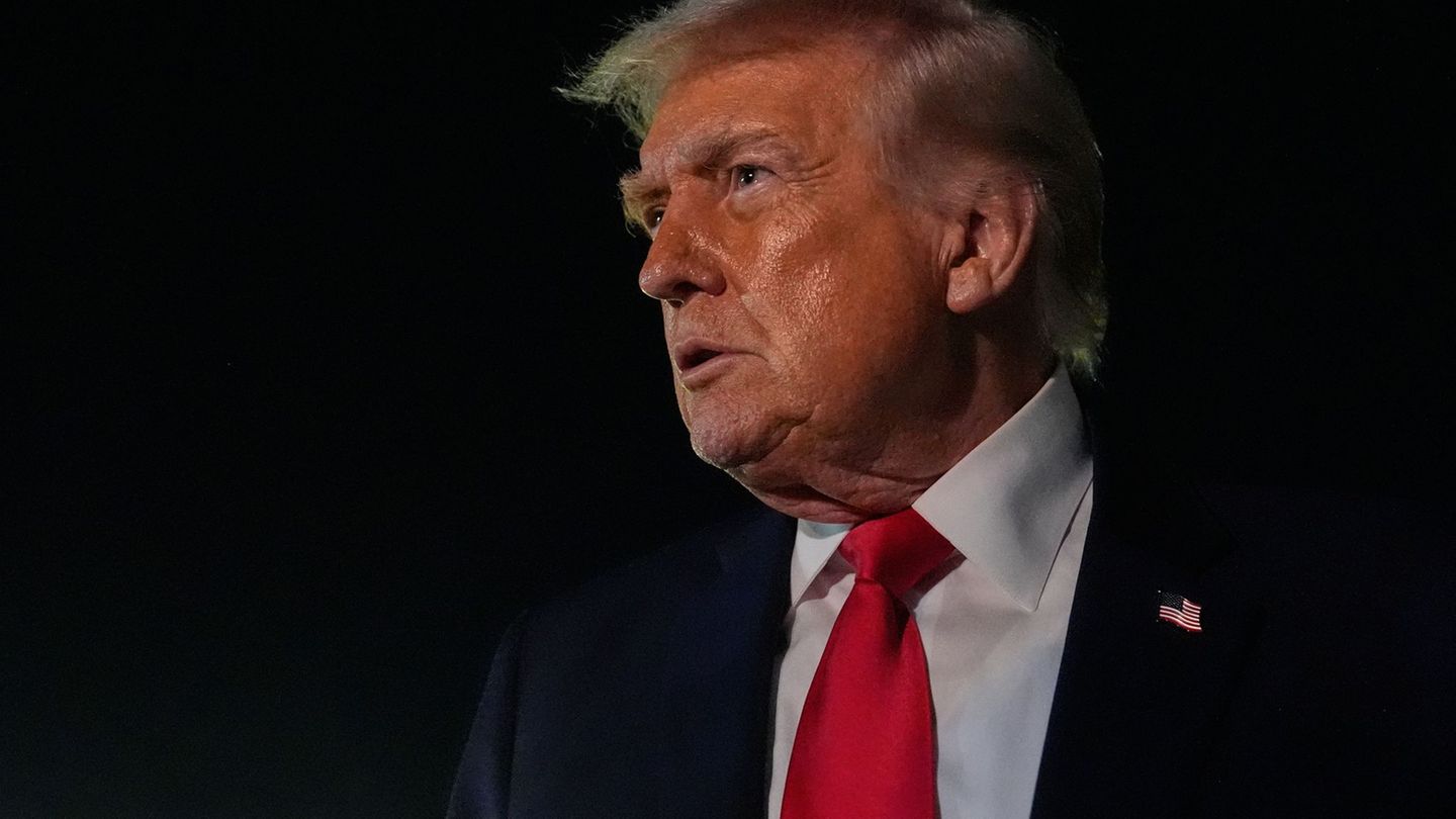 US-Präsident Donald Trump will sich in Davos mit mehreren Partien treffen. Foto: Julia Demaree Nikhinson/AP/dpa