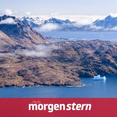 Grönlands Natur auf einer Drohnenaufnahme. US-Präsident Donald Trump hat neue Grönland-Gespräche angekündigt