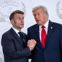 Emmanuel Macron und Donald Trump