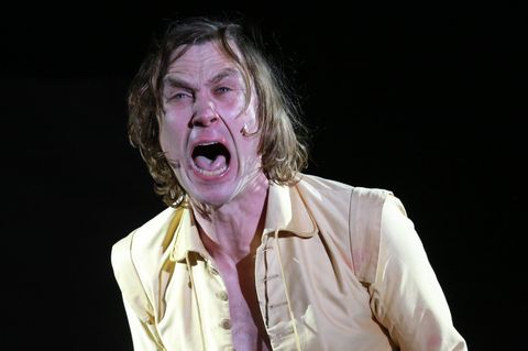 Schauspieler Lars Eidinger auf der Bühne