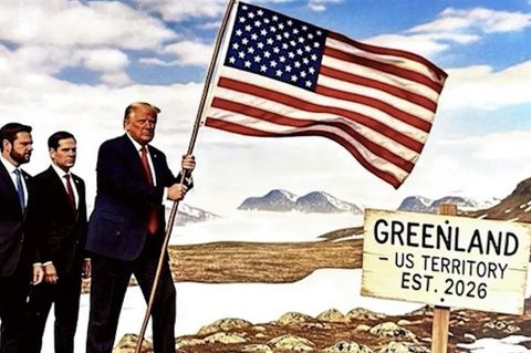 Trump postet KI-generiertes Bild