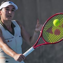 Eva Lys erlebte bei den Australian Open eine bittere Enttäuschung. Foto: Dar Yasin/AP/dpa