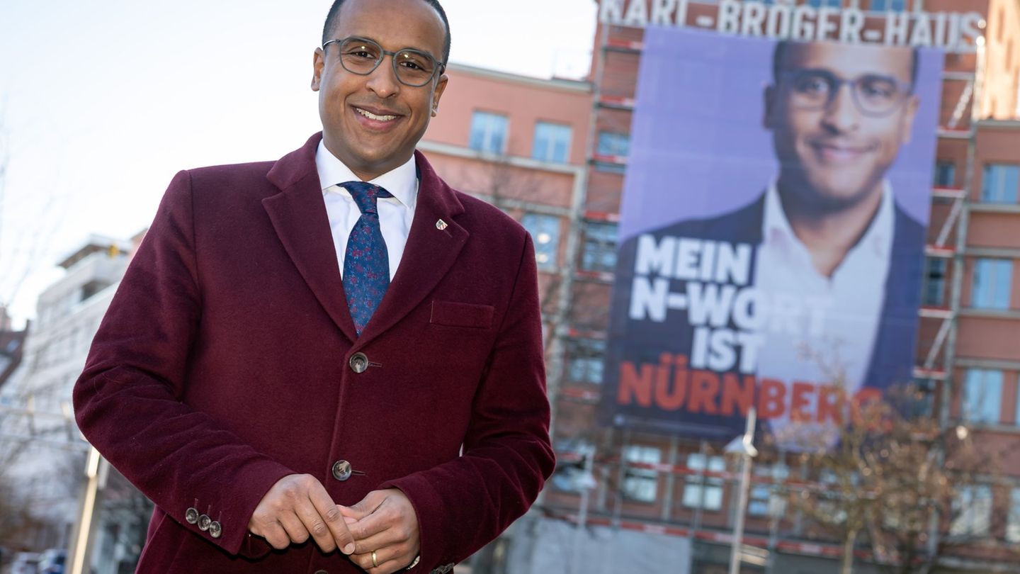 Nasser Ahmed hat nach eigenen Angaben seit der Bekanntgabe seiner Kandidatur Anfeindungen erlebt. Das Plakat sei eine Reaktion d