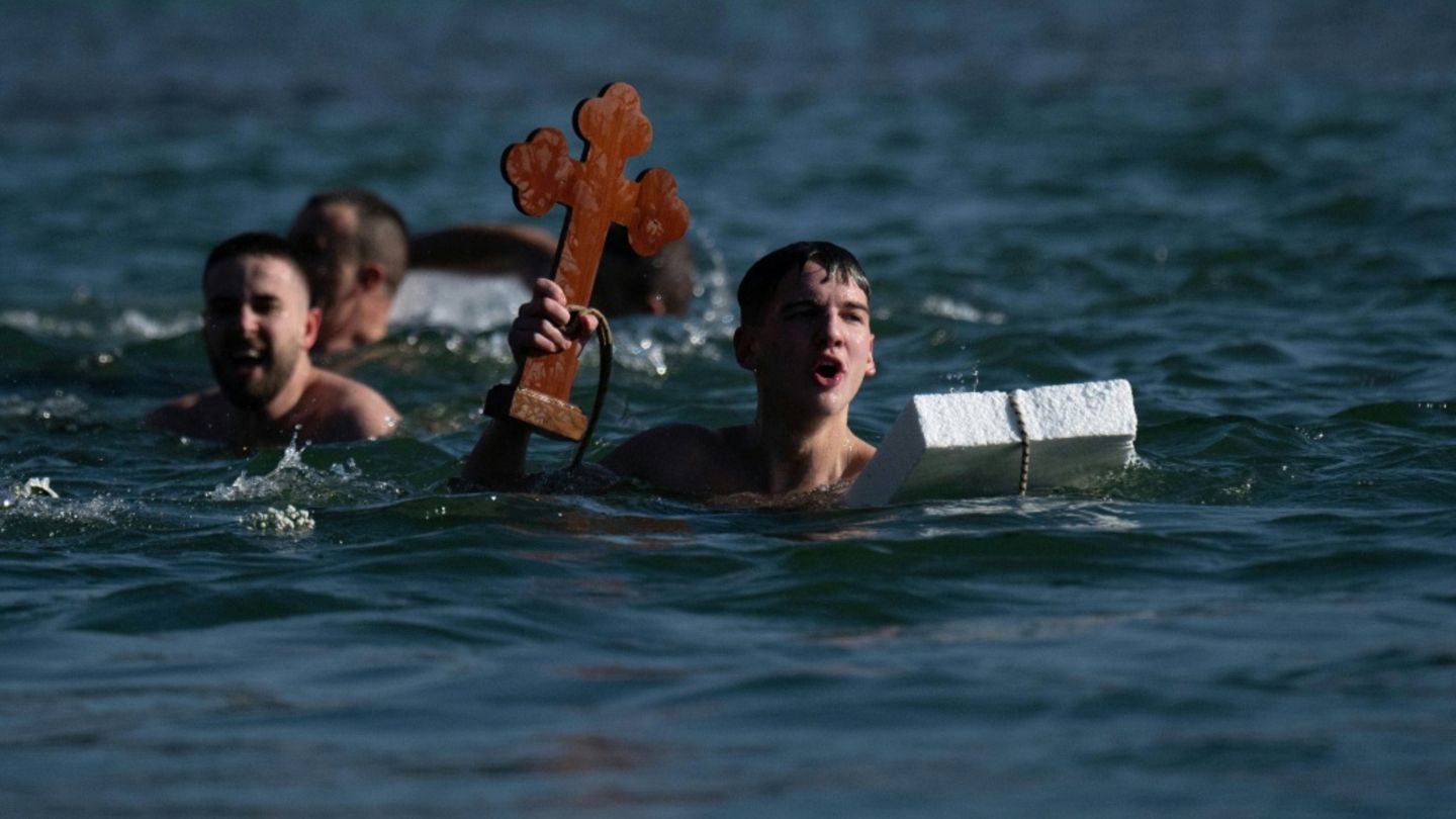 Sprung ins kalte Wasser