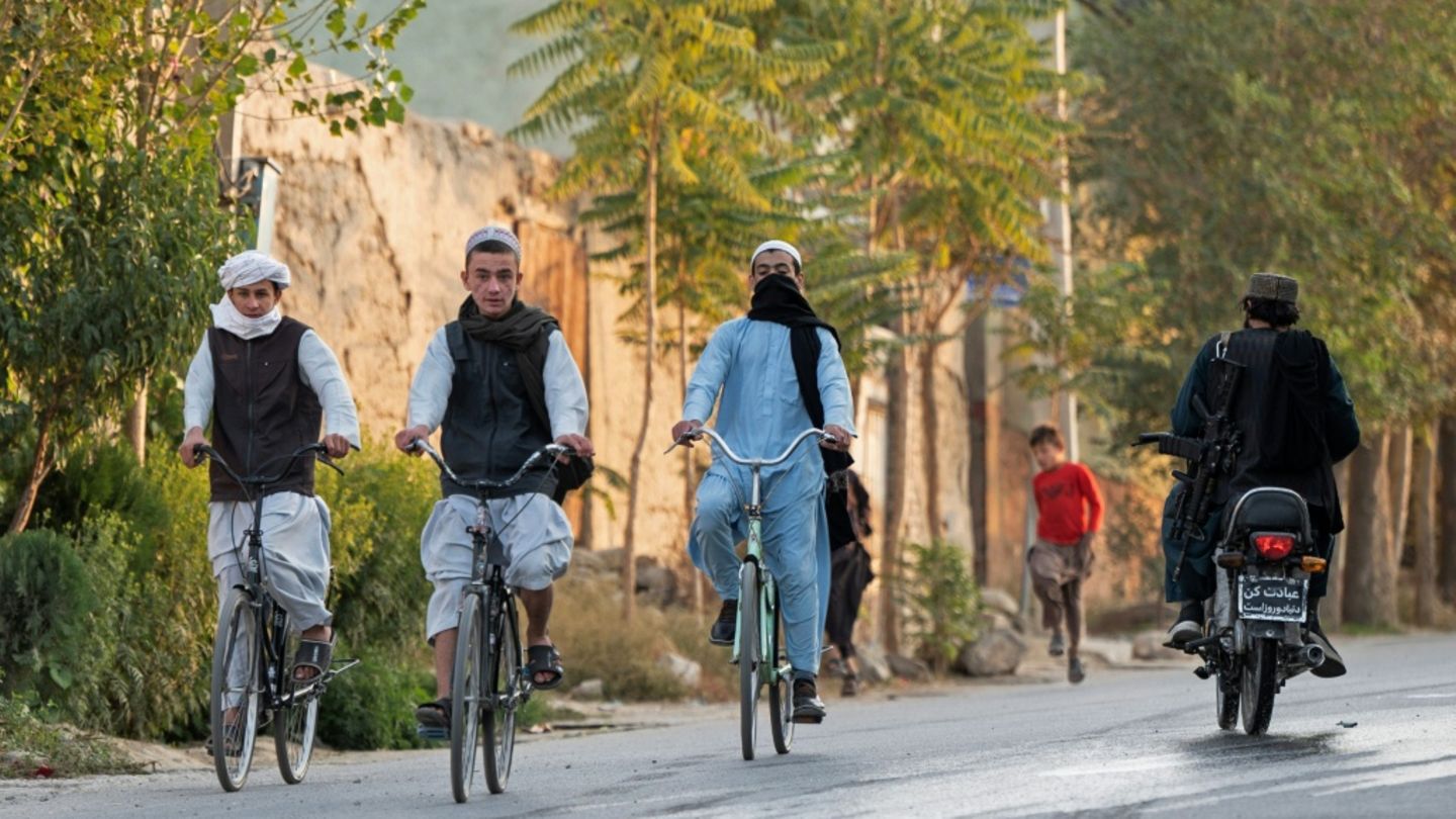 Straßenszene in Kabul
