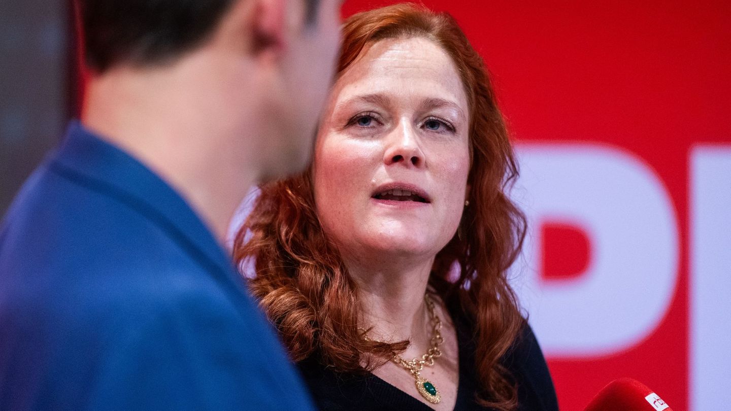 Die beiden nominierten SPD-Landesvorsitzenden Steffen Krach und Bettina König sind für eine Berliner Expo-Bewerbung. (Archivbild