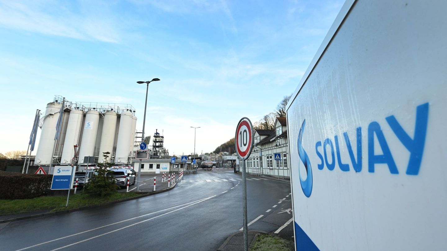 Das Werk des Unternehmens Solvay in Bad Wimpfen steht im Verdacht, Quelle der hohen Treibhausgas-Emissionen zu sein. Das Unterne