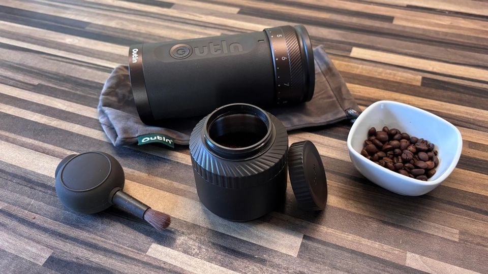 Kaffeemühle Test: OutIn nebst Zubehör