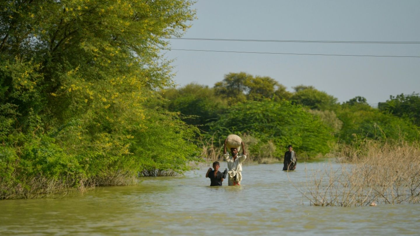 Überschwemmungen in Pakistan 2022