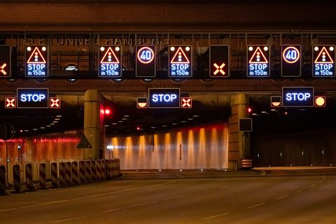Zahlreiche Tunnel bleiben heute aufgrund von Warnstreiks geschlossen oder sind nur eingeschränkt befahrbar. (Archivfoto) Foto: J