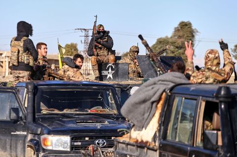 Syrische Regierungstruppen setzen Kurdenmilizen unter Druck und übernehmen immer mehr Gebiete von ihnen. Foto: Baderkhan Ahmad/A