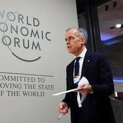 Kanadas Premier Mark Carney in Davos