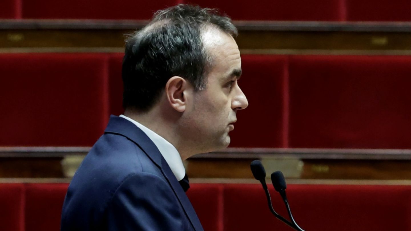 Lecornu im Parlament