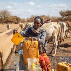 3 Milliarden Menschen leben in Gebieten, in denen die Wasservorräte zurückgehen oder instabil sind. Foto: -/UNU-INWEH/dpa