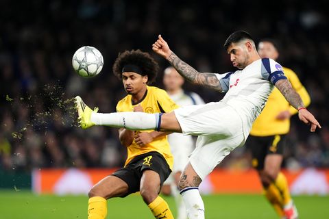Der BVB hatte in den Zweikämpfen gegen Tottenham oft das Nachsehen. Foto: Adam Davy/PA Wire/dpa