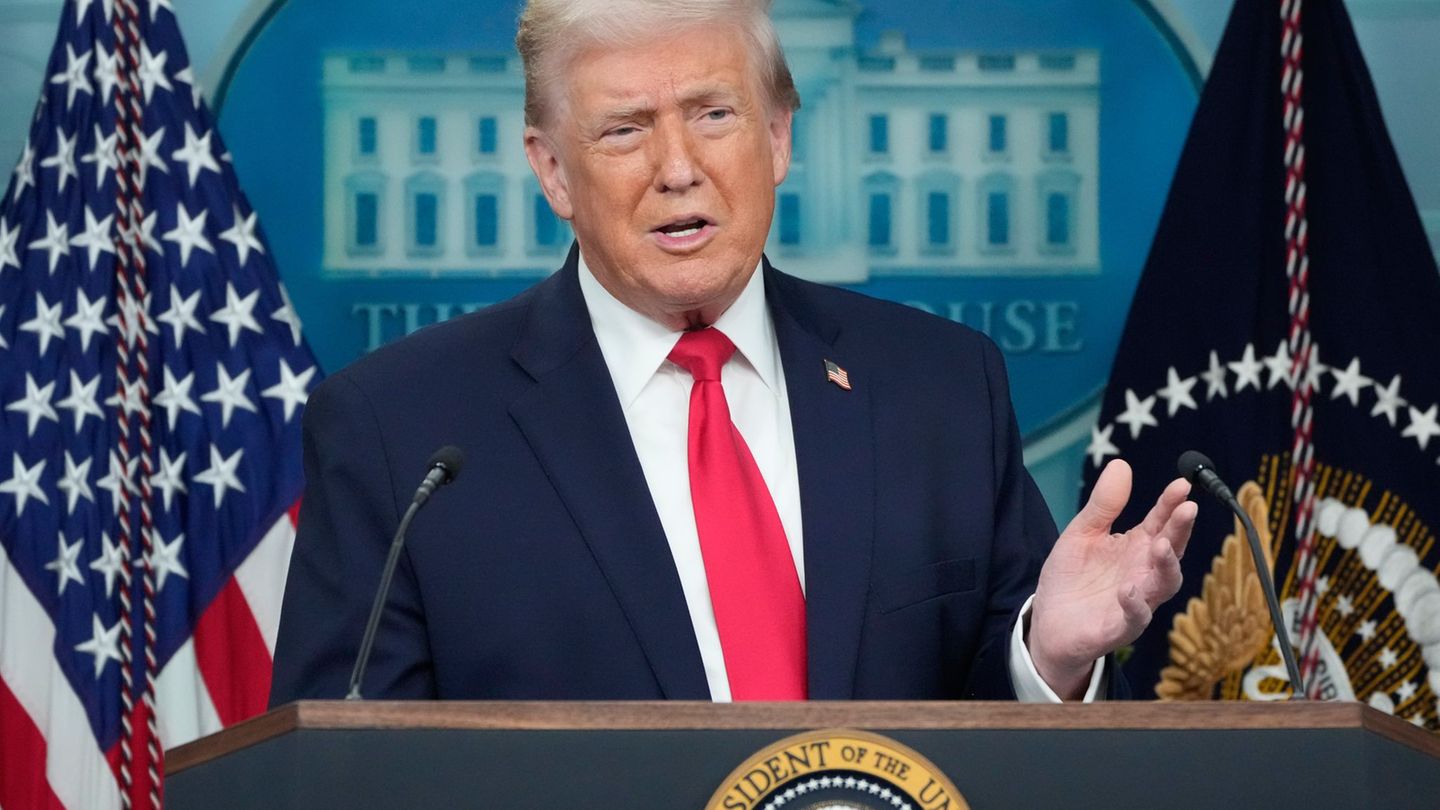 Gibt sich überzeugt, dass eine Einigung im Grönland-Konflikt möglich ist - US-Präsident Donald Trump. Foto: Mark Schiefelbein/AP