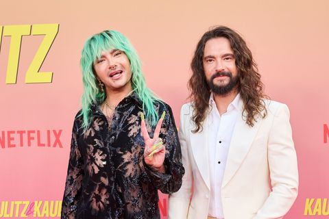 In ihrem Podcast kündigen Bill und Tom Kaulitz an, "Wetten, dass..?" zu übernehmen. Foto: Annette Riedl/dpa