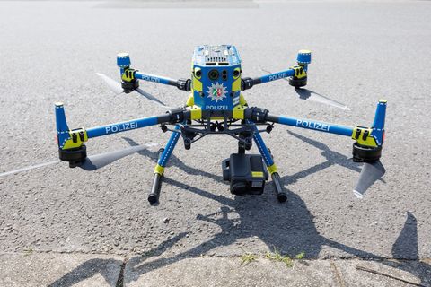 Polizeidrohnen werden von der Polizei zu Aufklärungs- und Ermittlungszwecken eingesetzt. (Symbolbild) Foto: Friso Gentsch/dpa