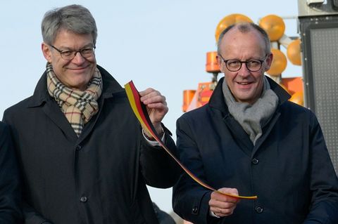 Patrick Schnieder und Friedrich Merz