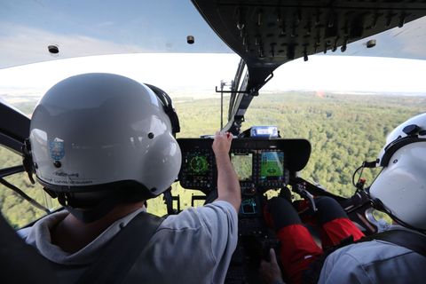 Die in Thüringen stationierten Hubschrauber der DRF Luftrettung wurden 2025 insgesamt 3.089-mal alarmiert (Archivbild) Foto: Bod