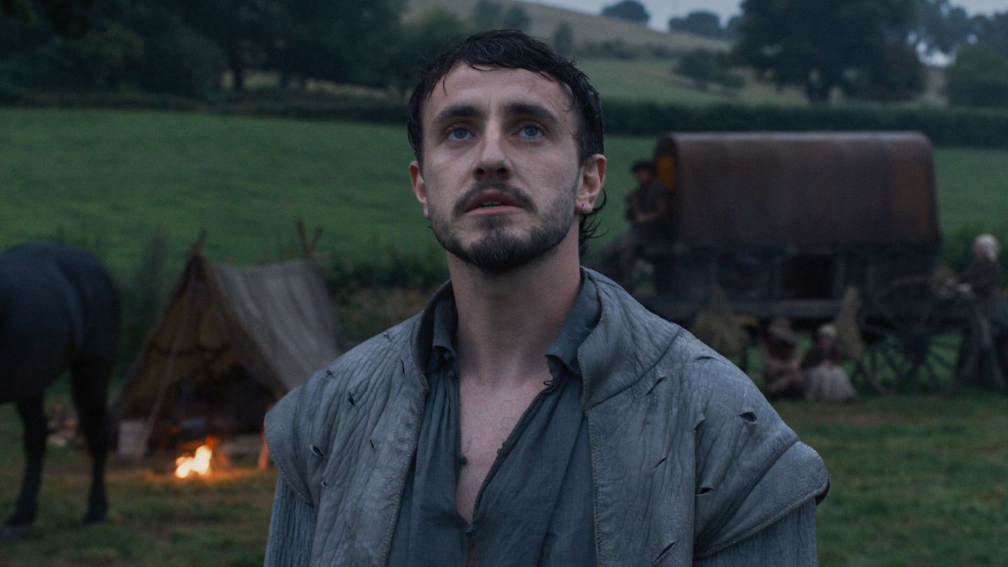 "Hamnet" spekuliert über die Entstehung von William Shakespeares Meisterwerk "Hamlet" und erzählt dabei auch aus dem Leben des großen Dichters (verkörpert von Paul Mescal).